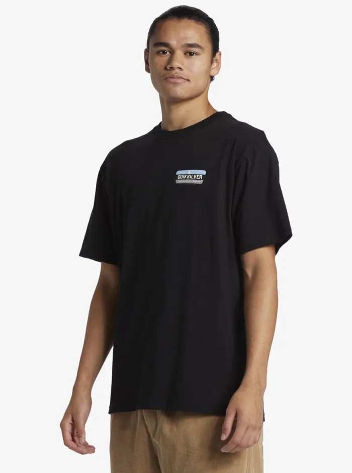 Quiksilver All Filled Up TShirt Black MensWaterman Tees Quiksilver All Filled Up TShirt Black MensWaterman Tees
