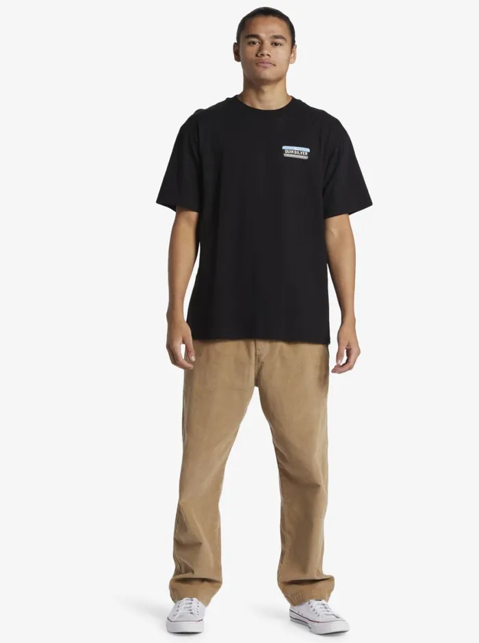Quiksilver All Filled Up TShirt Black MensWaterman Tees Quiksilver All Filled Up TShirt Black MensWaterman Tees