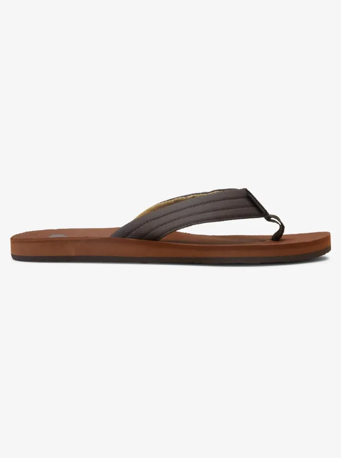 Quiksilver Carving Tropics Sandals Brownbrownbrown Mens Sandals Quiksilver Carving Tropics Sandals Brownbrownbrown Mens Sandals