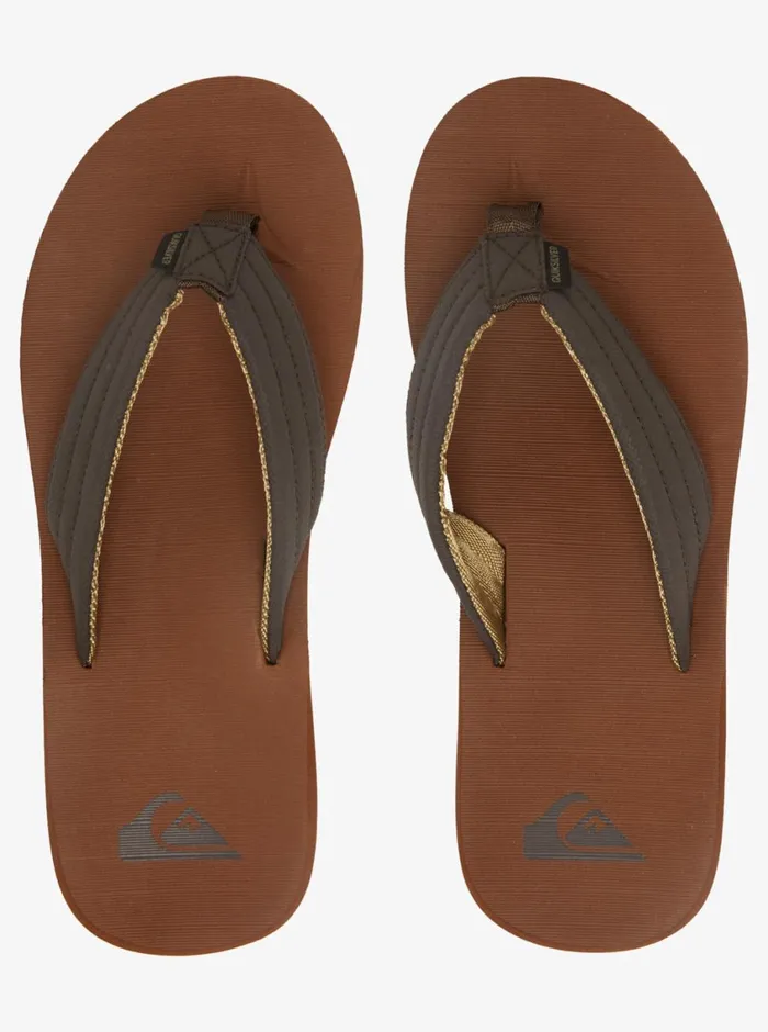 Quiksilver Carving Tropics Sandals Brownbrownbrown Mens Sandals Quiksilver Carving Tropics Sandals Brownbrownbrown Mens Sandals