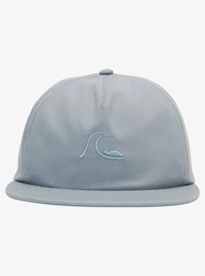 Quiksilver DNA Bubble Snapback Hat Cadet Gray Mens Hats Quiksilver DNA Bubble Snapback Hat Cadet Gray Mens Hats