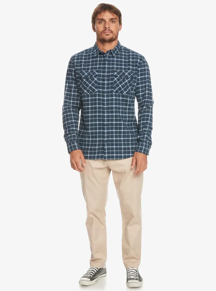 Quiksilver Dulsie Long Sleeve Shirt Naval Academy Dulsie Mens Shirts and Polos Quiksilver Dulsie Long Sleeve Shirt Naval Academy Dulsie Mens Shirts and Polos