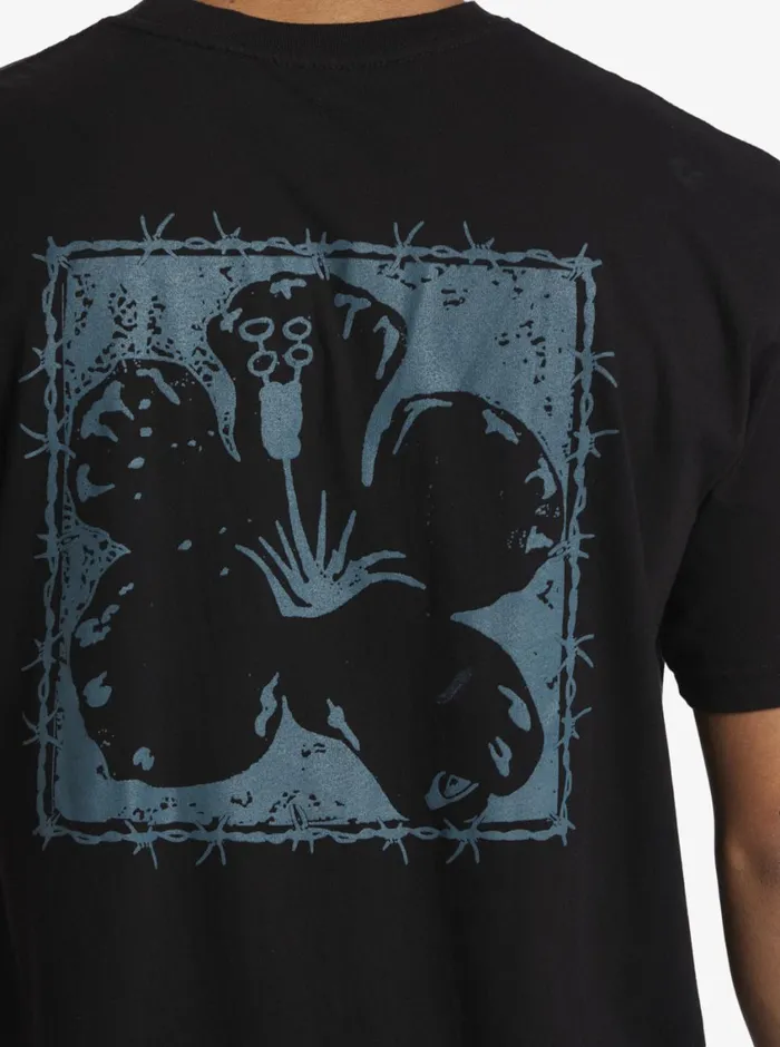Quiksilver Guard Dog TShirt Black Mens Tees Quiksilver Guard Dog TShirt Black Mens Tees