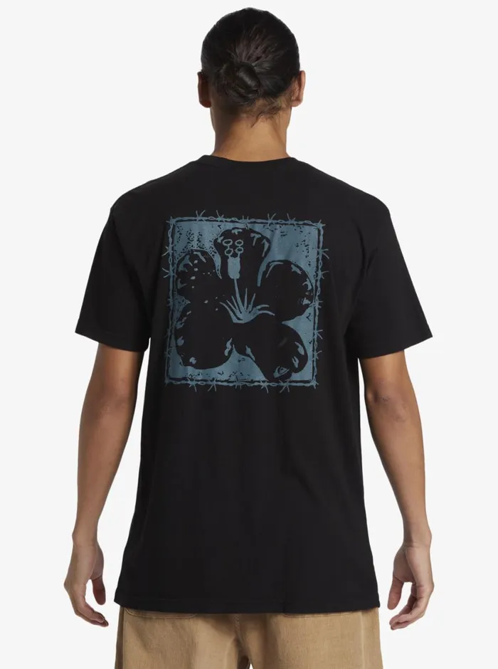 Quiksilver Guard Dog TShirt Black Mens Tees Quiksilver Guard Dog TShirt Black Mens Tees