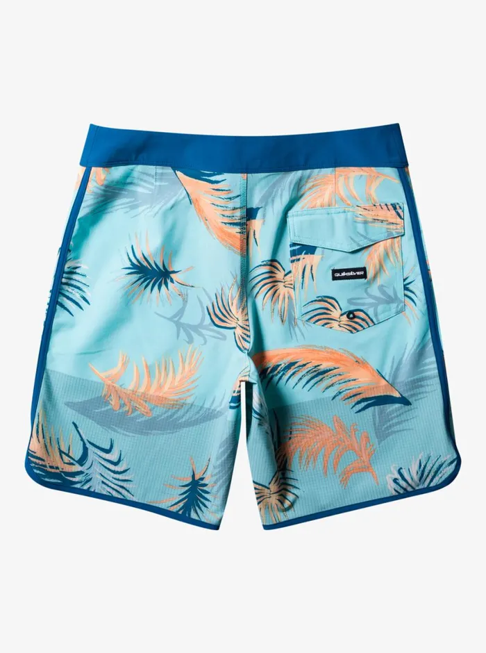 Quiksilver Highline Scallop 19034 Boardshorts Maroccan Blue Mens Shorts and Amphibians Quiksilver Highline Scallop 19034 Boardshorts Maroccan Blue Mens Shorts and Amphibians