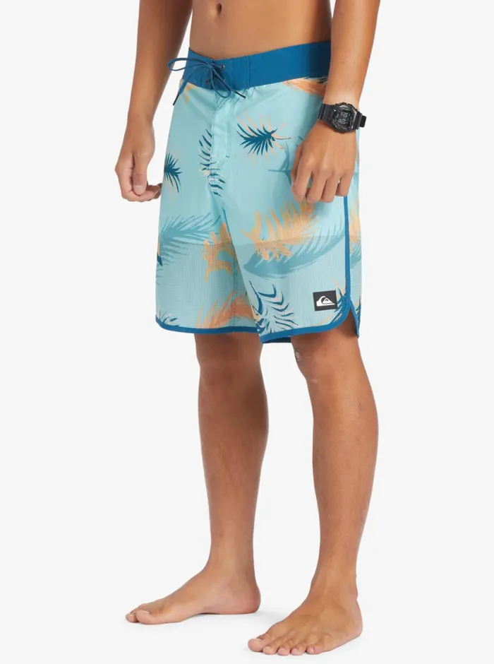 Quiksilver Highline Scallop 19034 Boardshorts Maroccan Blue Mens Shorts and Amphibians Quiksilver Highline Scallop 19034 Boardshorts Maroccan Blue Mens Shorts and Amphibians