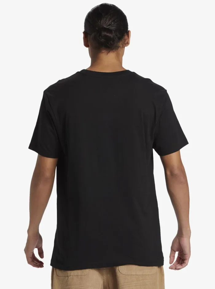 Quiksilver Level Up TShirt Black Mens Tees Quiksilver Level Up TShirt Black Mens Tees