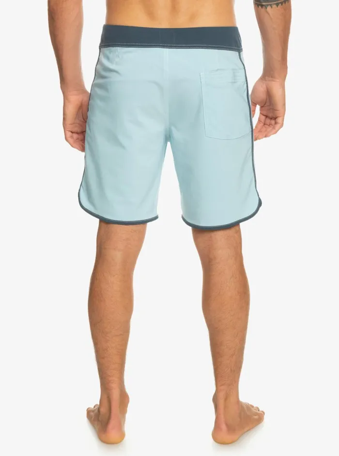 Quiksilver Original Scallop 18034 Boardshorts Sky Blue Mens Shorts and Amphibians Quiksilver Original Scallop 18034 Boardshorts Sky Blue Mens Shorts and Amphibians