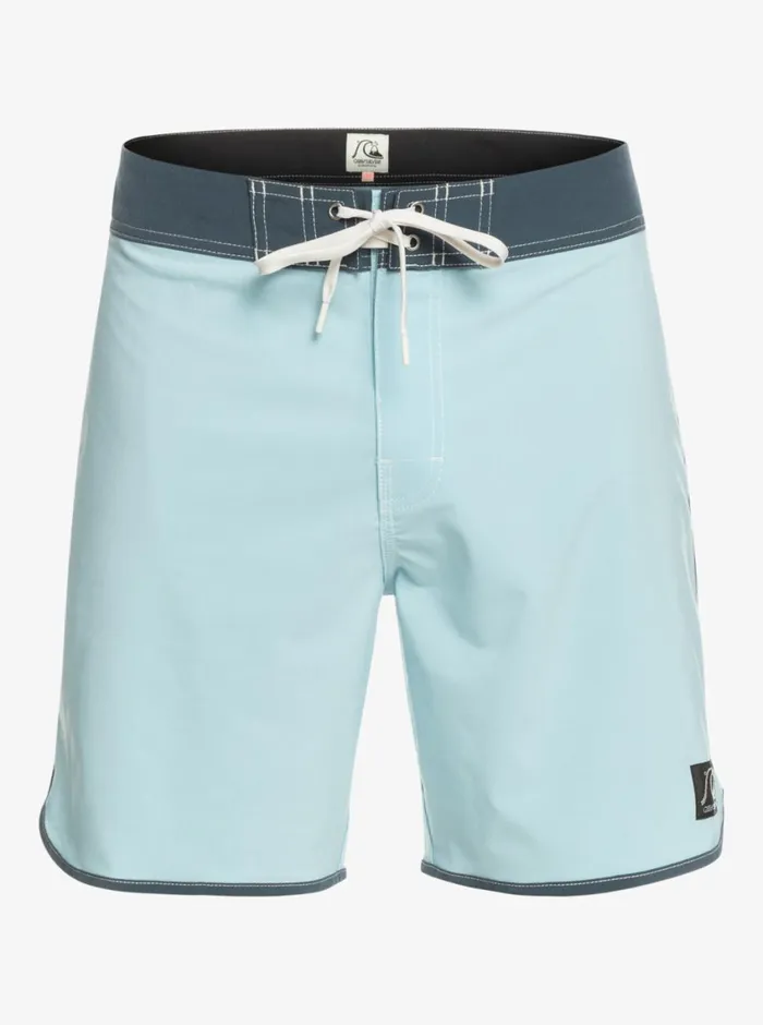 Quiksilver Original Scallop 18034 Boardshorts Sky Blue Mens Shorts and Amphibians Quiksilver Original Scallop 18034 Boardshorts Sky Blue Mens Shorts and Amphibians
