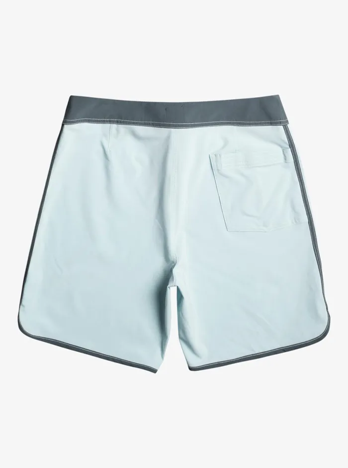 Quiksilver Original Scallop 18034 Boardshorts Sky Blue Mens Shorts and Amphibians Quiksilver Original Scallop 18034 Boardshorts Sky Blue Mens Shorts and Amphibians