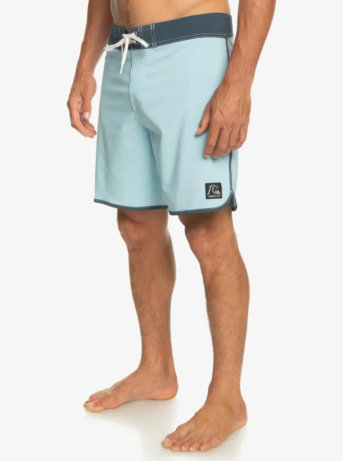 Quiksilver Original Scallop 18034 Boardshorts Sky Blue Mens Shorts and Amphibians Quiksilver Original Scallop 18034 Boardshorts Sky Blue Mens Shorts and Amphibians