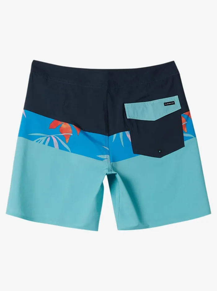 Quiksilver Surfsilk Panel 20034 Boardshorts Monaco Blue Mens Boardshorts Quiksilver Surfsilk Panel 20034 Boardshorts Monaco Blue Mens Boardshorts