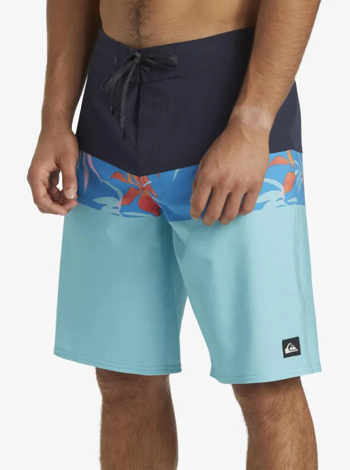 Quiksilver Surfsilk Panel 20034 Boardshorts Monaco Blue Mens Boardshorts Quiksilver Surfsilk Panel 20034 Boardshorts Monaco Blue Mens Boardshorts