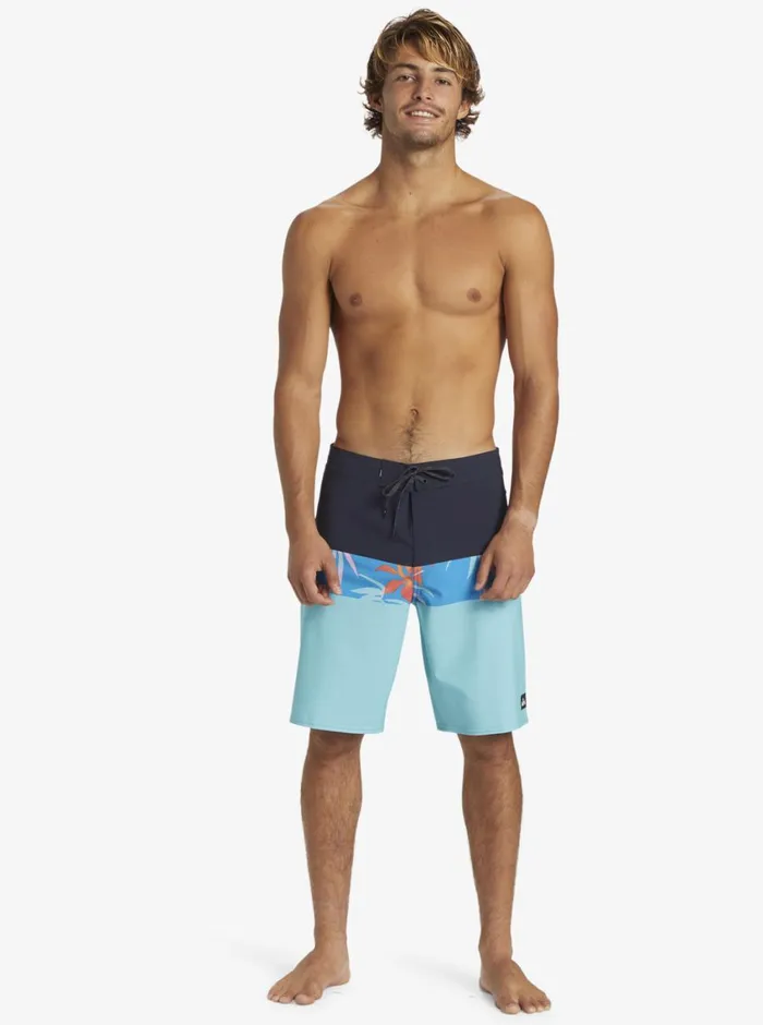 Quiksilver Surfsilk Panel 20034 Boardshorts Monaco Blue Mens Boardshorts Quiksilver Surfsilk Panel 20034 Boardshorts Monaco Blue Mens Boardshorts