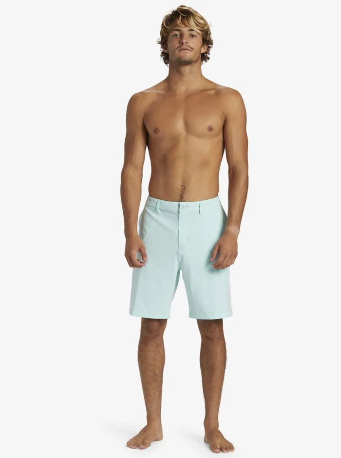 Quiksilver Union Heather Amphibian 20034 Hybrid Shorts Limpet Shell Mens Shorts and Amphibians Quiksilver Union Heather Amphibian 20034 Hybrid Shorts Limpet Shell Mens Shorts and Amphibians