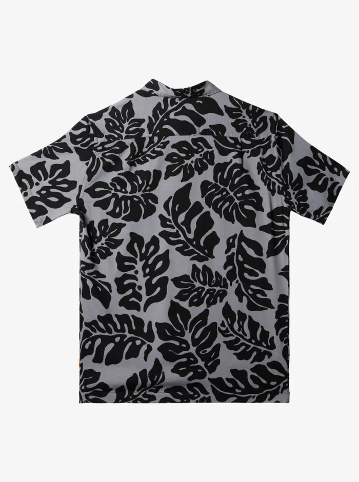 Quiksilver Waterfall Rain Short Sleeve Shirt Black Waterfall Rain MensWaterman Shirts and Polos Quiksilver Waterfall Rain Short Sleeve Shirt Black Waterfall Rain MensWaterman Shirts and Polos