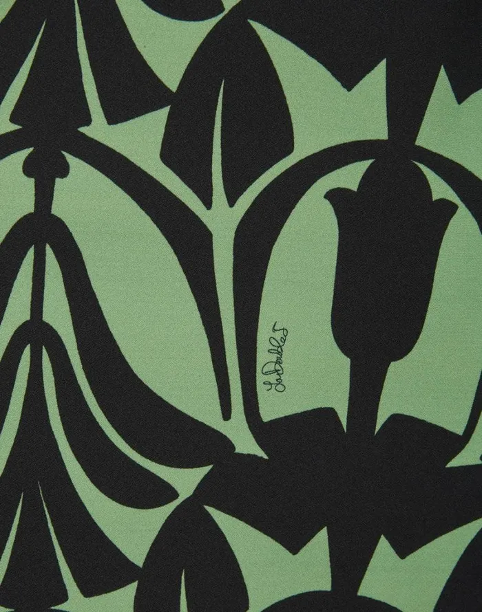Ready To Wear Dresses La Double J Juliet Dress Papyrus Green Ready To Wear Dresses La Double J Juliet Dress Papyrus Green