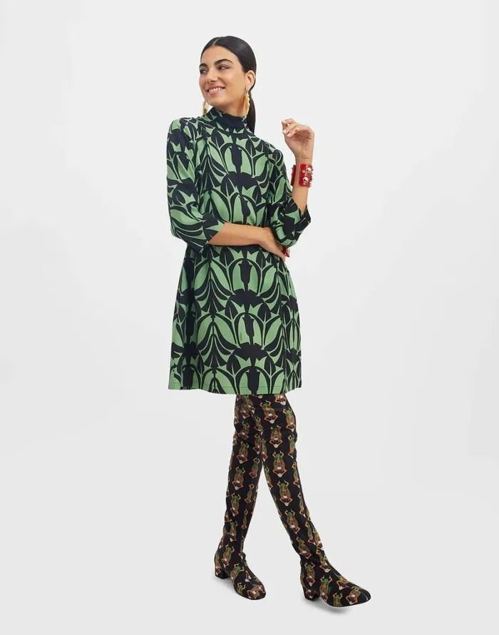 Ready To Wear Dresses La Double J Juliet Dress Papyrus Green Ready To Wear Dresses La Double J Juliet Dress Papyrus Green