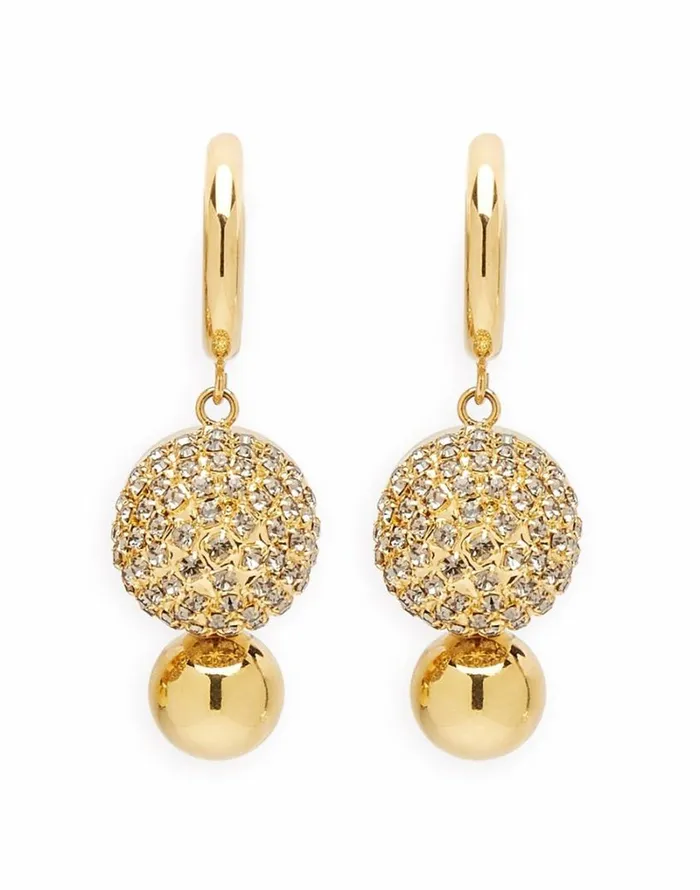 Ready To Wear Jewelry La Double J New Moon Big Earrings Cristallo
