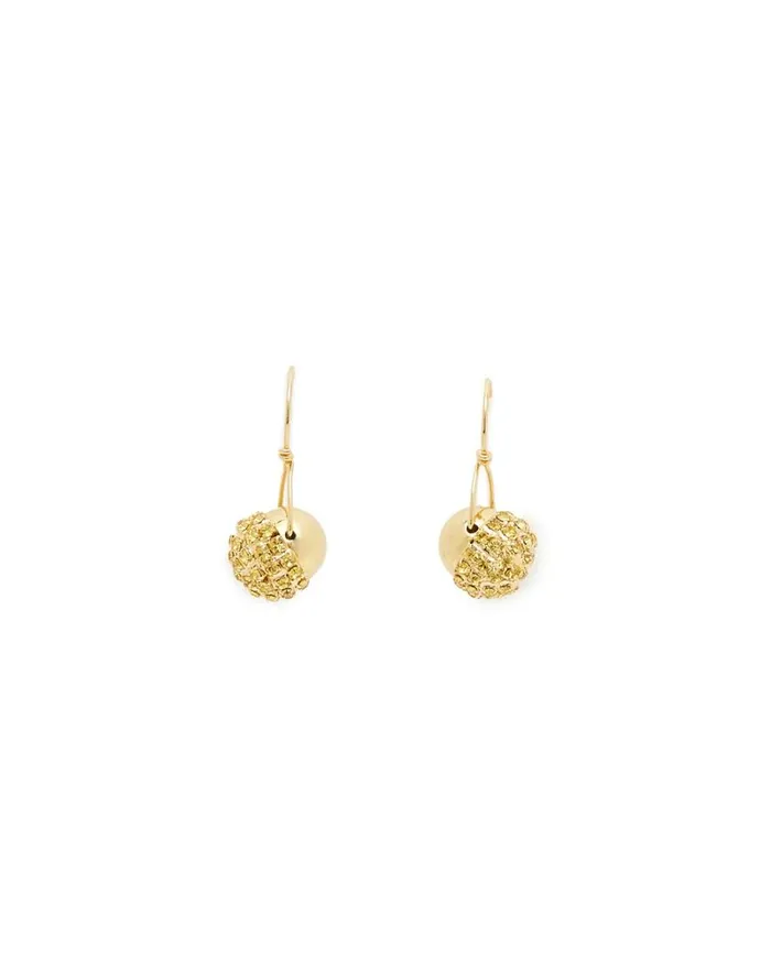 Ready To Wear Jewelry La Double J New Moon Small Earrings Multicolor Ocra