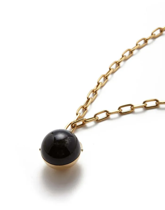 Ready To Wear Jewelry La Double J Power Pendant Necklace Black Obsidian Ready To Wear Jewelry La Double J Power Pendant Necklace Black Obsidian