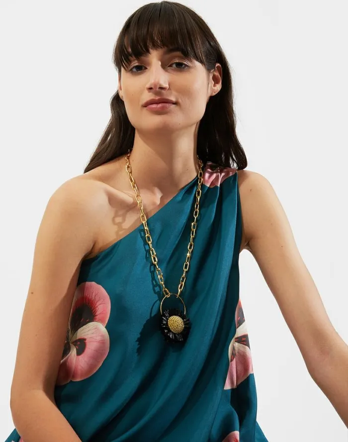 Ready To Wear Jewelry La Double J Saturn Necklace Multicolor Rosaocra Ready To Wear Jewelry La Double J Saturn Necklace Multicolor Rosaocra