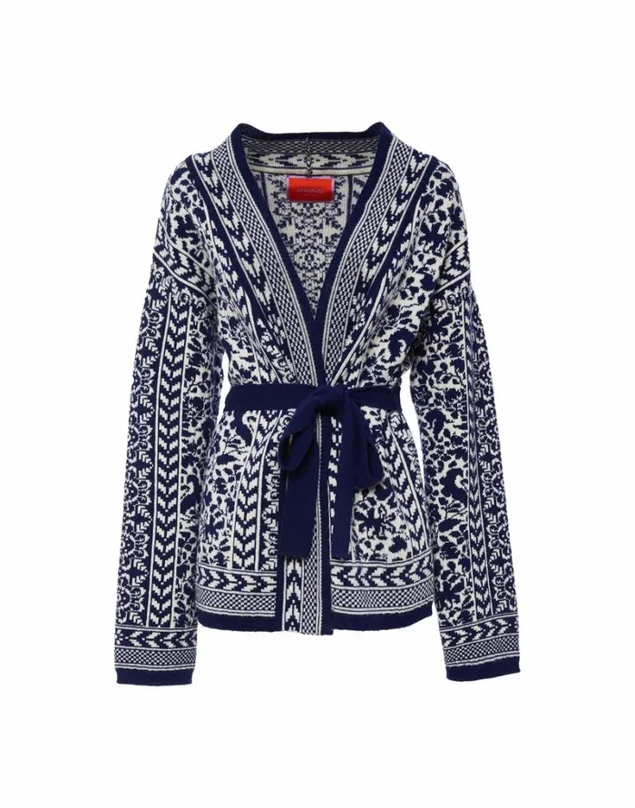 Ready To Wear Knitwear La Double J Cozy Cardigan Navy Ready To Wear Knitwear La Double J Cozy Cardigan Navy