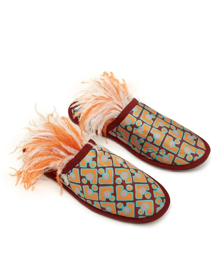 Ready To Wear Shoes La Double J Boudoir Slipper Puzzle Bordeaux Ready To Wear Shoes La Double J Boudoir Slipper Puzzle Bordeaux
