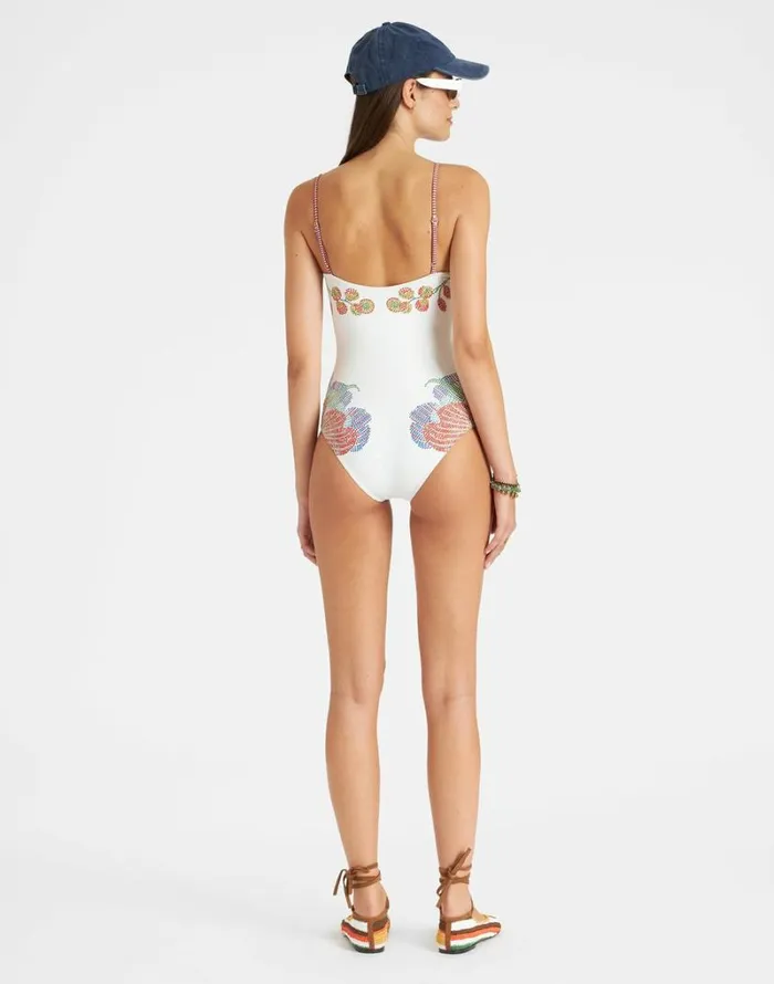 Ready To Wear Swimwear La Double J Elle Swimsuit Grenadilla Place Off White Ready To Wear Swimwear La Double J Elle Swimsuit Grenadilla Place Off White