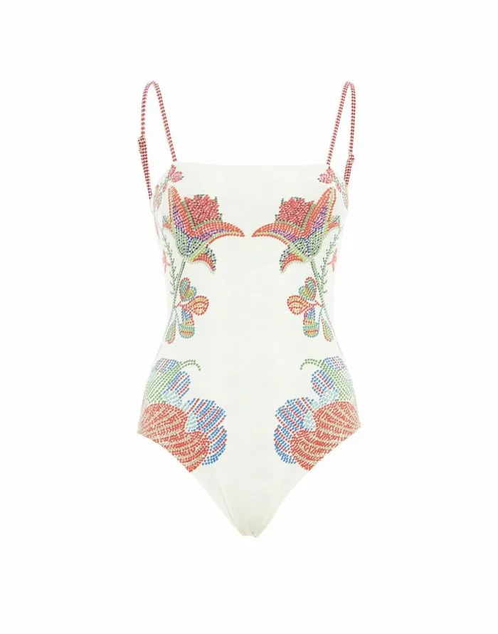 Ready To Wear Swimwear La Double J Elle Swimsuit Grenadilla Place Off White Ready To Wear Swimwear La Double J Elle Swimsuit Grenadilla Place Off White