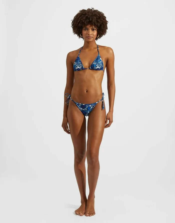 Ready To Wear Swimwear La Double J Triangle Bikini Bottom Anemone Small