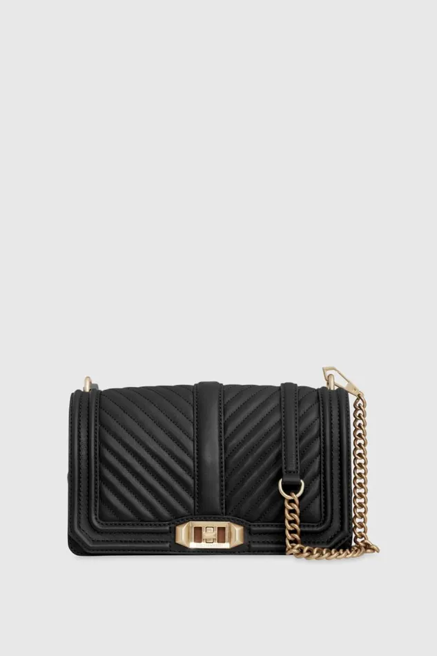Rebecca Minkoff Crossbody Bags Chevron Quilted Love Crossbody Blacklight Gold 8211 Handbags Rebecca Minkoff Crossbody Bags Chevron Quilted Love Crossbody Blacklight Gold 8211 Handbags