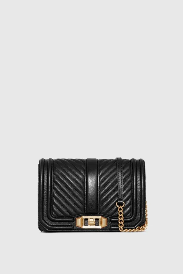 Rebecca Minkoff Crossbody Bags Chevron Quilted Small Love Crossbody Blacklight Gold 8211 Handbags Rebecca Minkoff Crossbody Bags Chevron Quilted Small Love Crossbody Blacklight Gold 8211 Handbags