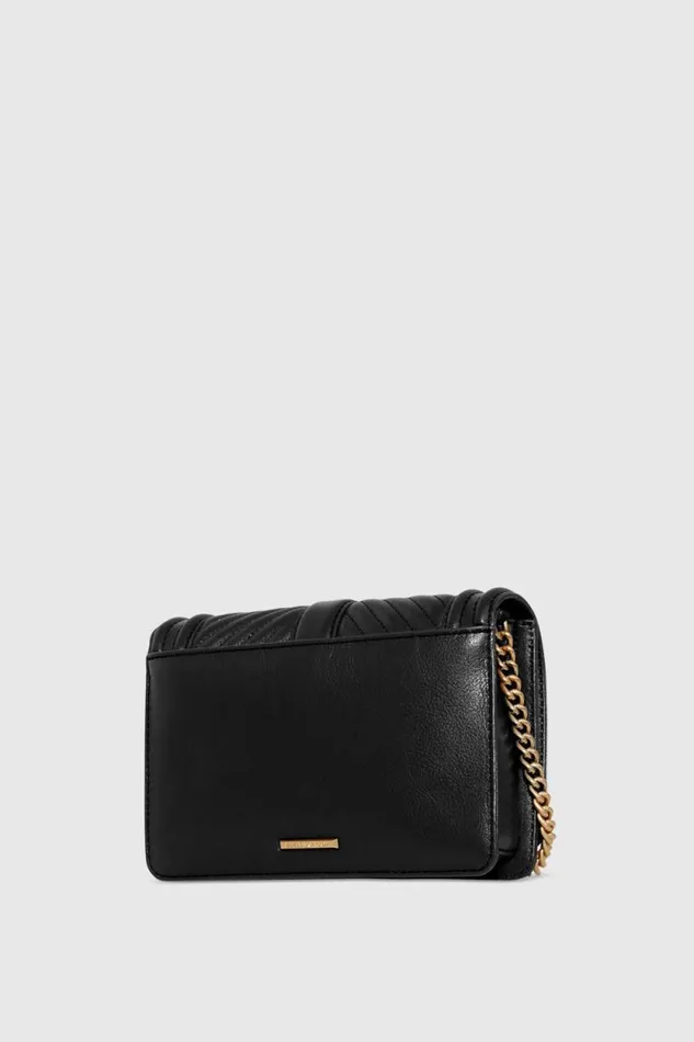 Rebecca Minkoff Crossbody Bags Chevron Quilted Small Love Crossbody Blacklight Gold 8211 Handbags