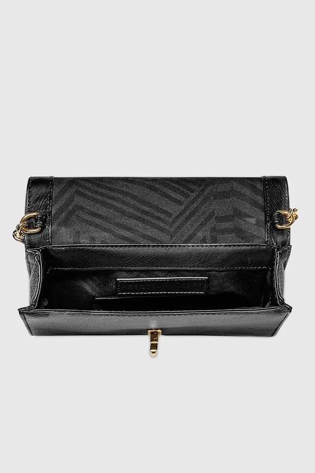 Rebecca Minkoff Crossbody Bags Chevron Quilted Small Love Crossbody Blacklight Gold 8211 Handbags