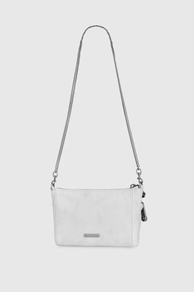 Rebecca Minkoff Crossbody Bags Mini Julian Crossbody Whitegreyantique Silver 8211 Handbags Rebecca Minkoff Crossbody Bags Mini Julian Crossbody Whitegreyantique Silver 8211 Handbags