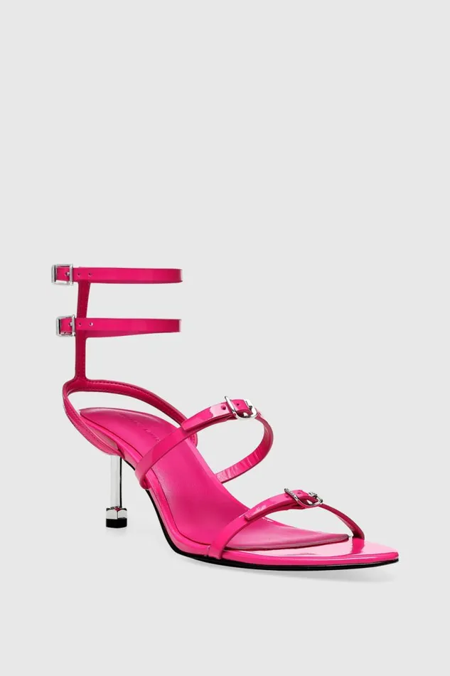 Rebecca Minkoff Shoes Juliana Strappy Heel Pink 8211 Shoes