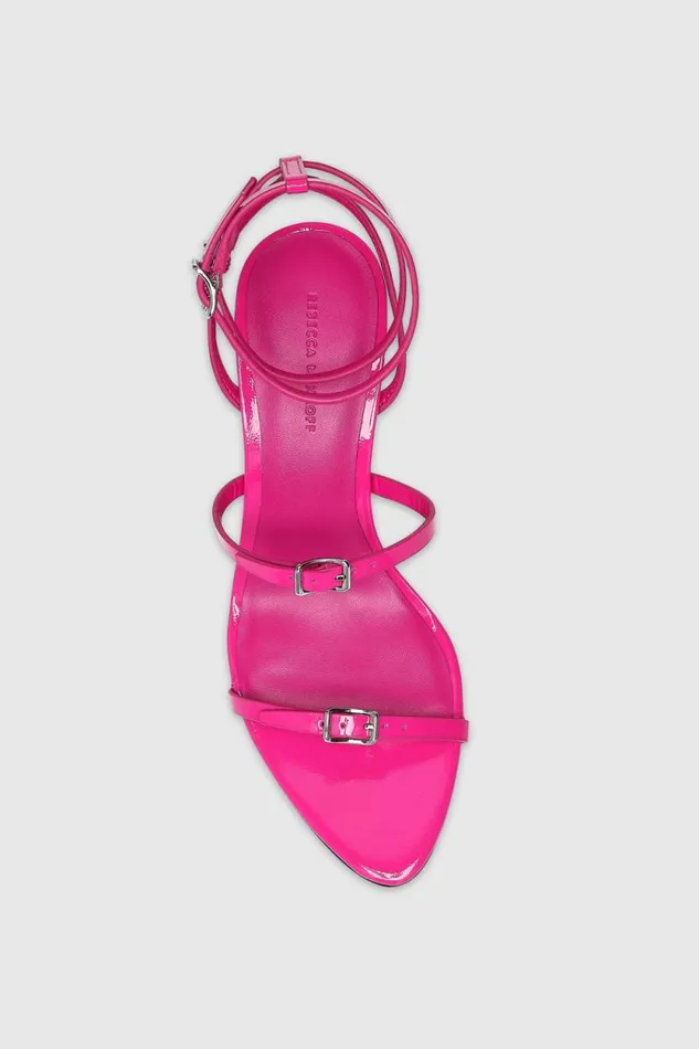 Rebecca Minkoff Shoes Juliana Strappy Heel Pink 8211 Shoes