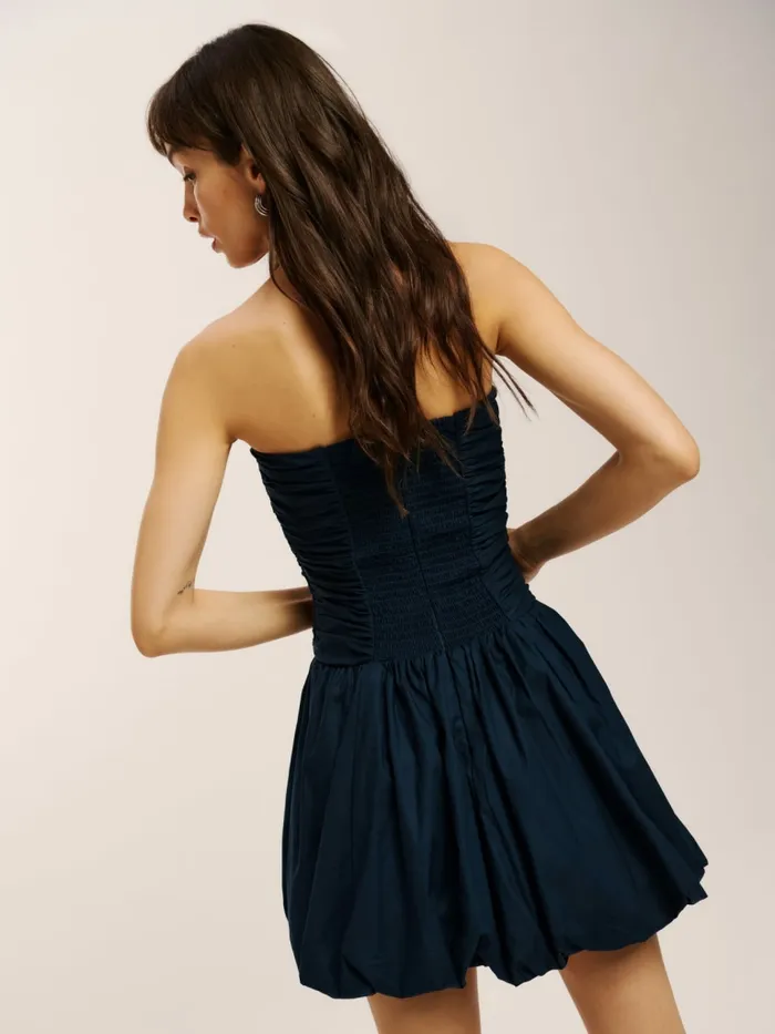 Reformation Dresses Clea Dress Midnight 8211 Women Reformation Dresses Clea Dress Midnight 8211 Women