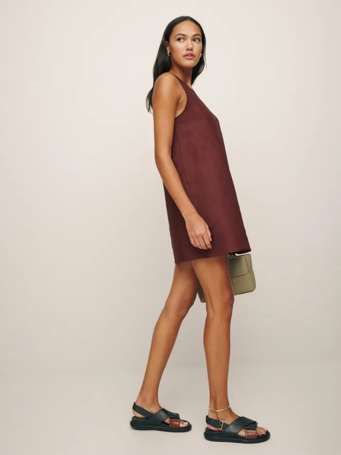 Reformation Dresses Jessi Linen Dress Chianti 8211 Women Reformation Dresses Jessi Linen Dress Chianti 8211 Women