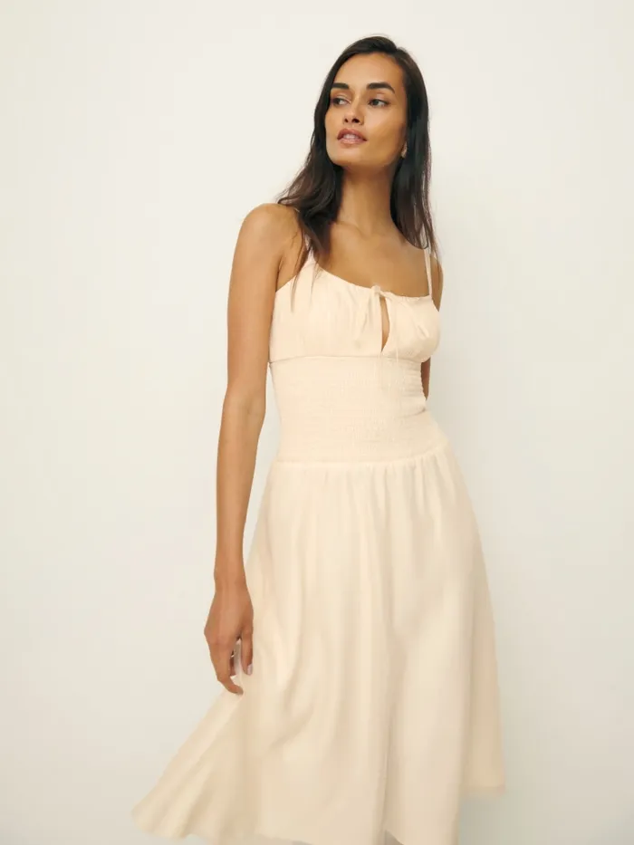 Reformation Dresses Laly Dress Ivory 8211 Women Reformation Dresses Laly Dress Ivory 8211 Women