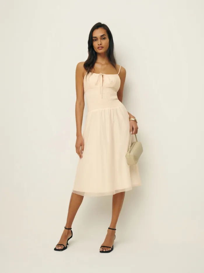 Reformation Dresses Laly Dress Ivory 8211 Women Reformation Dresses Laly Dress Ivory 8211 Women