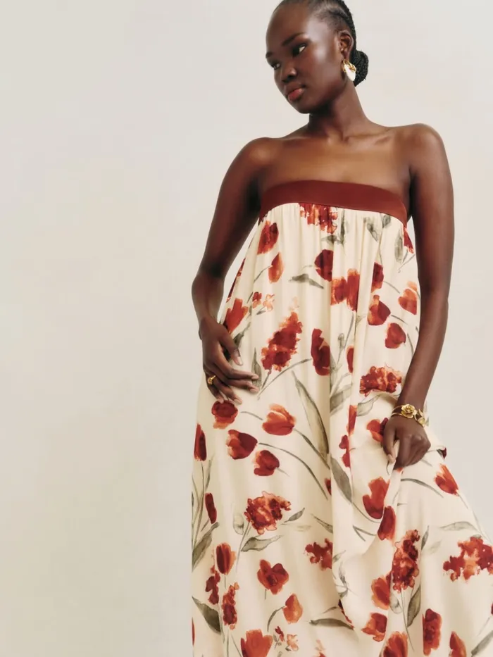 Reformation Dresses Maribelle Dress Rubi 8211 Women Reformation Dresses Maribelle Dress Rubi 8211 Women
