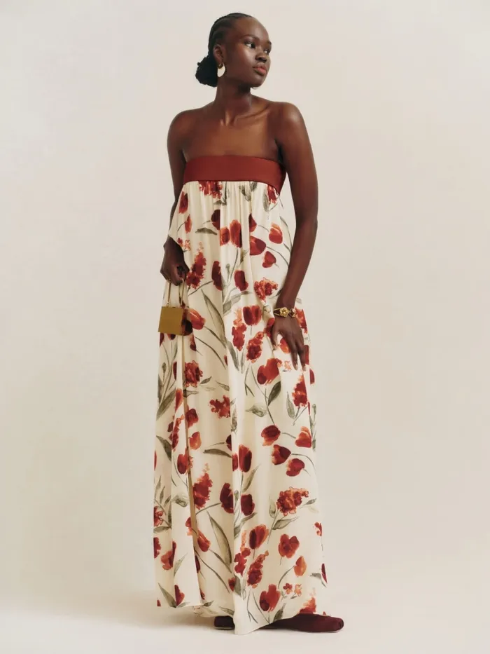 Reformation Dresses Maribelle Dress Rubi 8211 Women Reformation Dresses Maribelle Dress Rubi 8211 Women