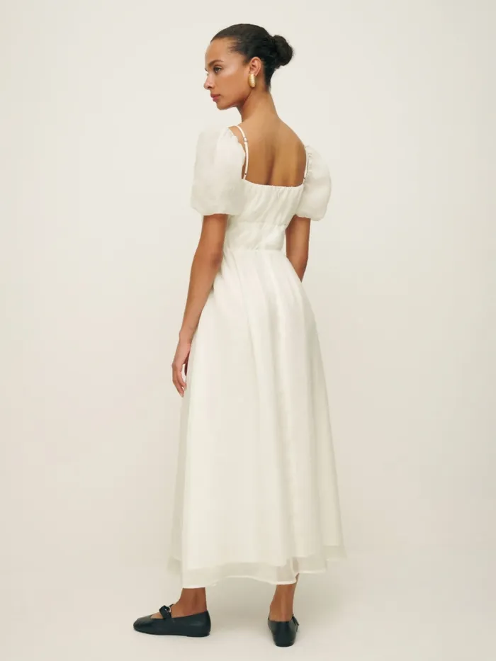 Reformation Dresses Mayme Dress Ivory 8211 Women Reformation Dresses Mayme Dress Ivory 8211 Women