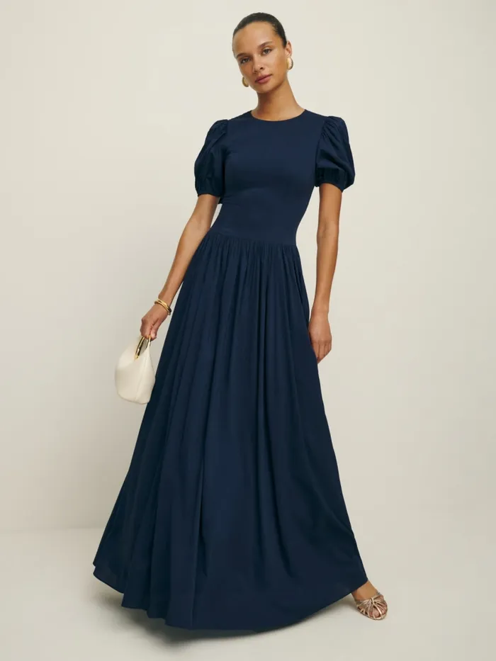 Reformation Dresses Mitra Dress Midnight 8211 Women Reformation Dresses Mitra Dress Midnight 8211 Women