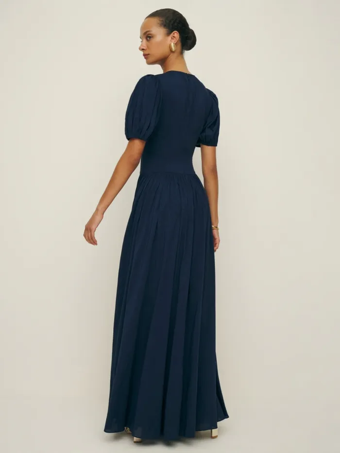 Reformation Dresses Mitra Dress Midnight 8211 Women Reformation Dresses Mitra Dress Midnight 8211 Women
