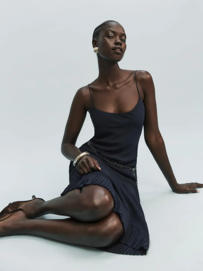 Reformation Dresses Suki Dress Navy 8211 Women Reformation Dresses Suki Dress Navy 8211 Women