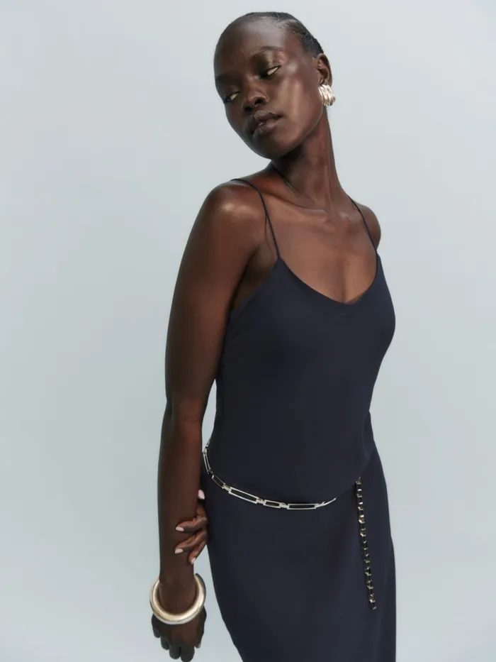 Reformation Dresses Suki Dress Navy 8211 Women Reformation Dresses Suki Dress Navy 8211 Women