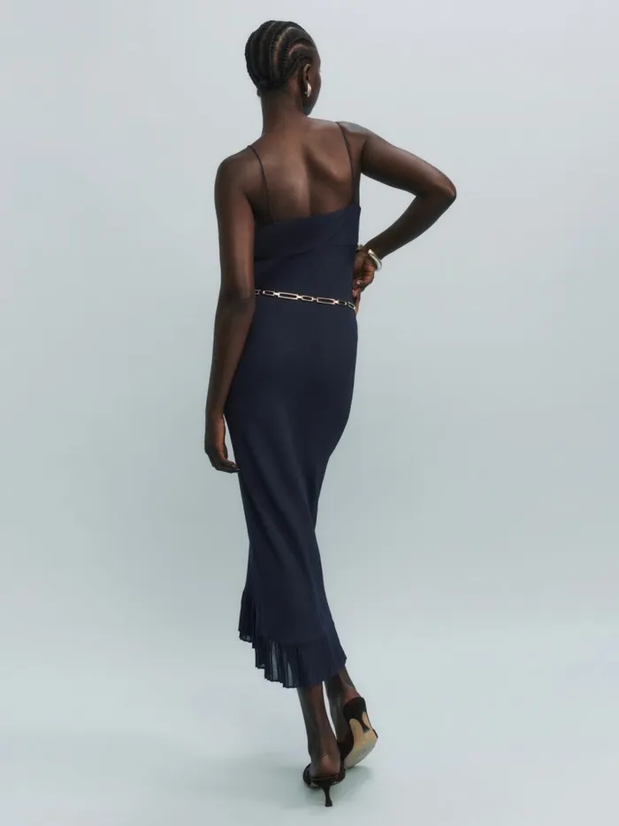 Reformation Dresses Suki Dress Navy 8211 Women Reformation Dresses Suki Dress Navy 8211 Women